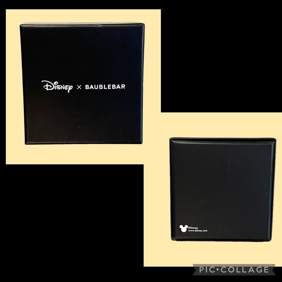 Disney x BaubleBar Mickey Mouse Gold Threader Hoop Earrings - Picture 13 of 13